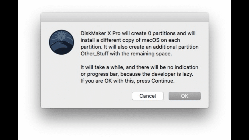 use diskmakerx create a usb installer for mac